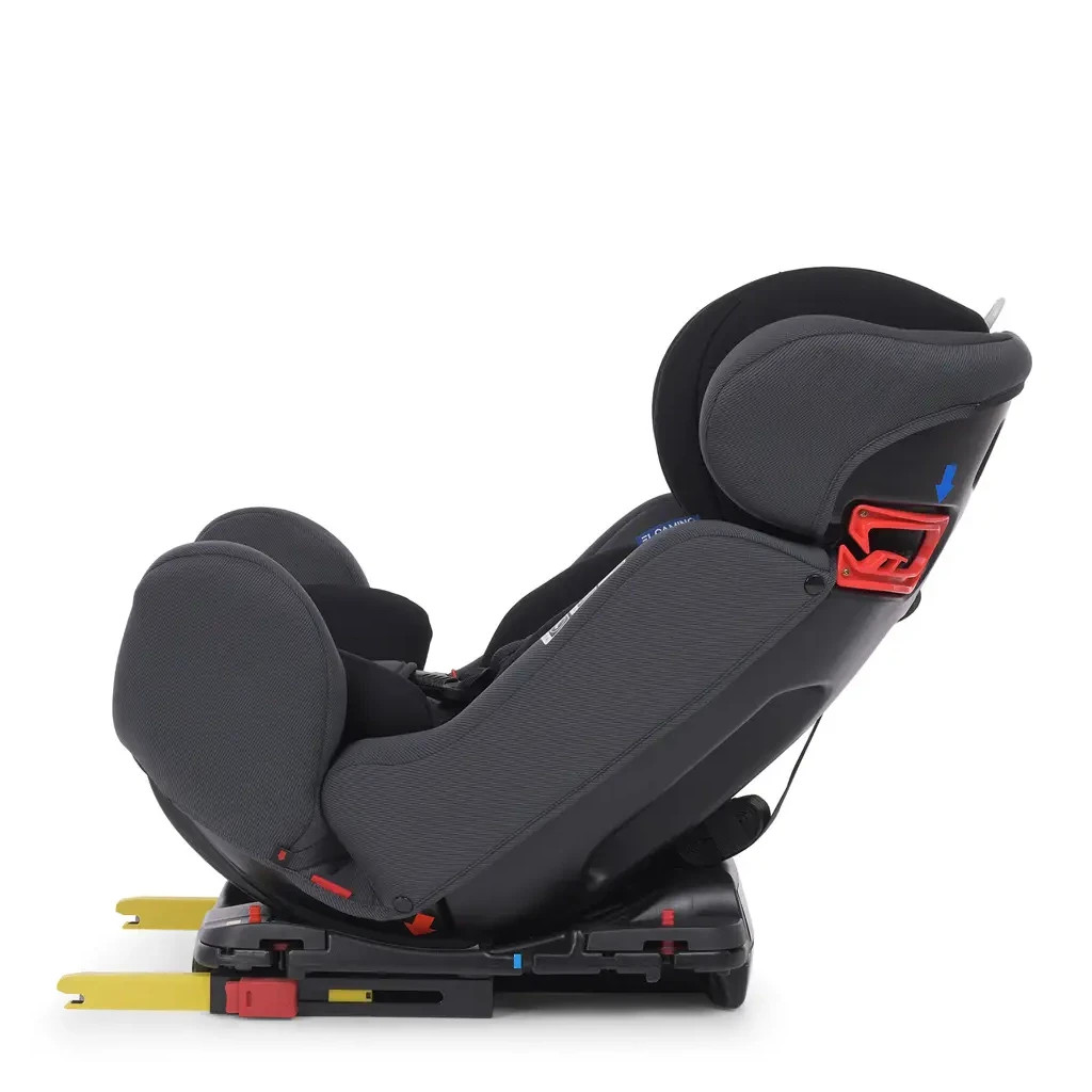 Автокрісло El Camino ME 1041 BRAVO ISOFIX 0-36 кг black - зображення 5