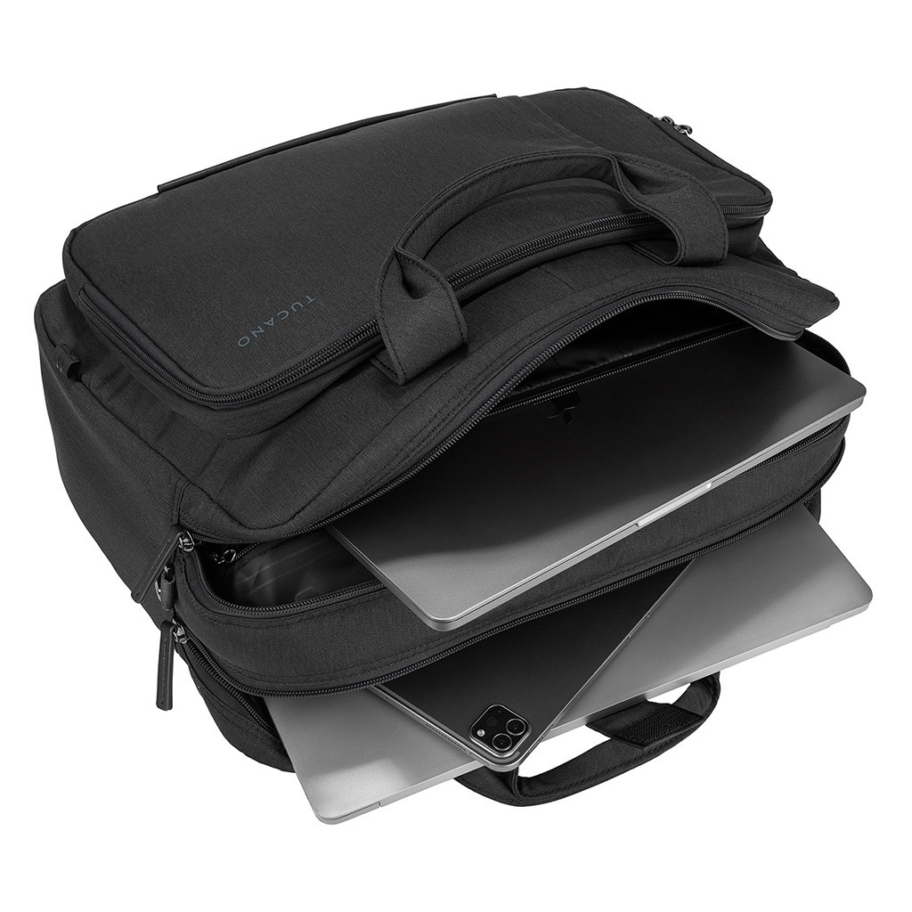 Сумка для ноутбука Tucano 15.6" Flash, Black (BFLASH15-BK) - зображення 10