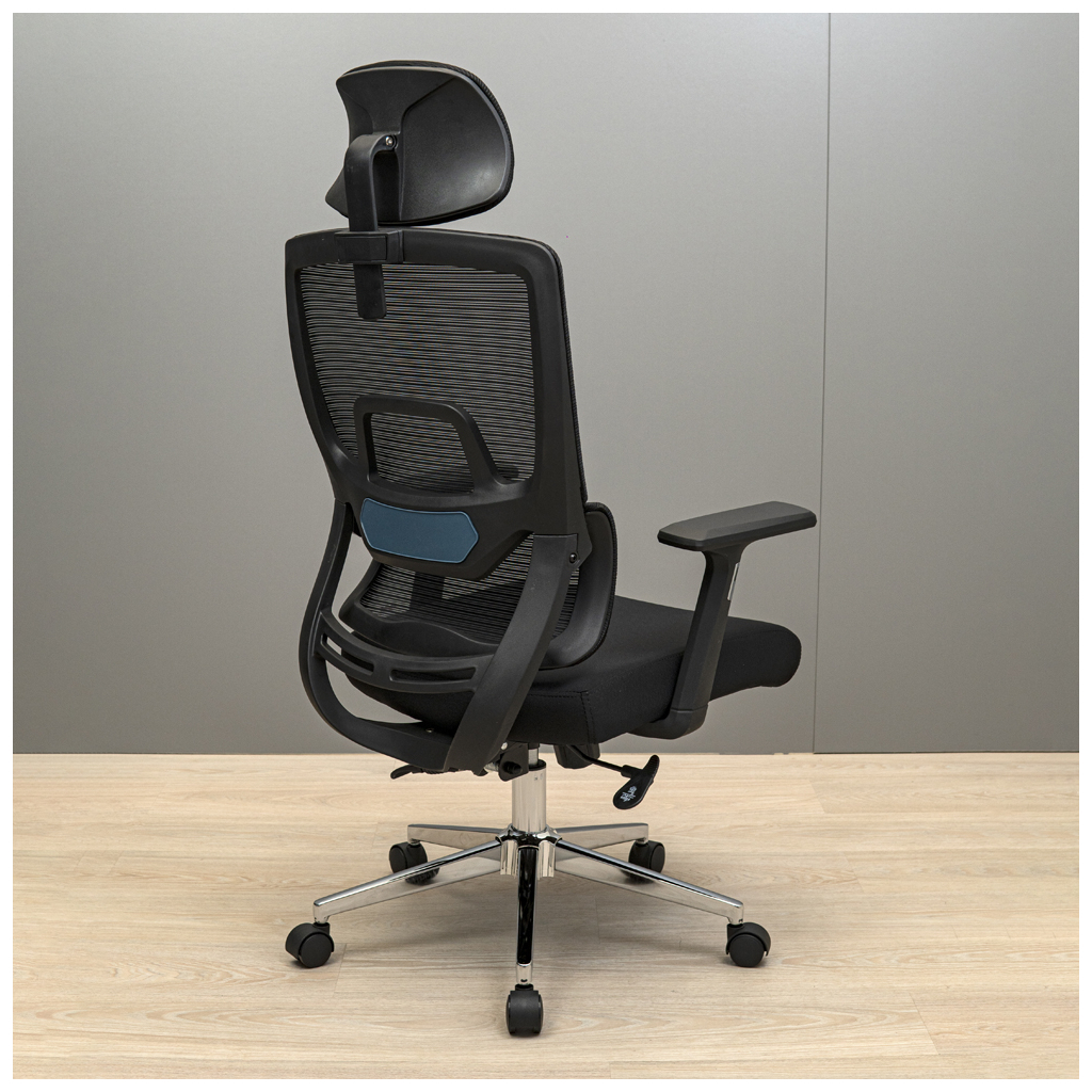 Офісне крісло Richman Вектор Про Хром М-2 Сітка Чорна (R00000053311) - зображення 4