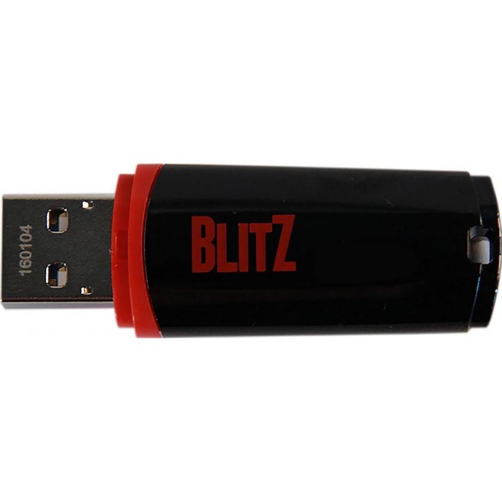 USB флеш накопичувач Patriot 128GB BLITZ Black USB 3.1 (PSF128GBLZ3BUSB) - зображення 2