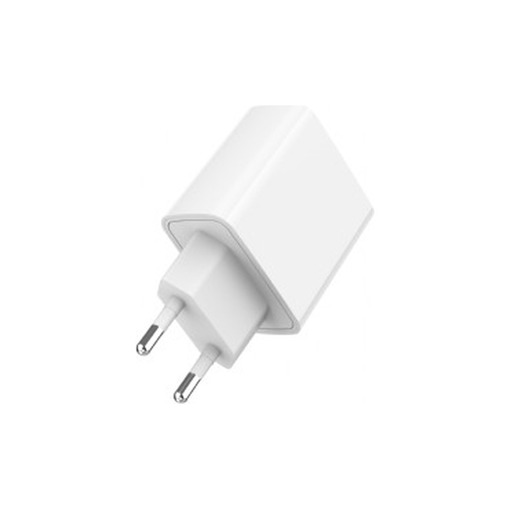 Зарядний пристрій Gembird USB-A + Type-C (PD20W + QC3.0 18W) white (TA-UC-PDQC20-01-W) - зображення 5