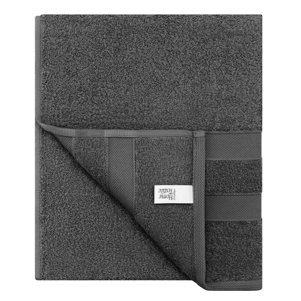 Рушник Ardesto набір махрових Splendid 50х90 см, 70х140 см, 2шт, 100% бавовна, сірий темний (ART2359DG) - изображение 4