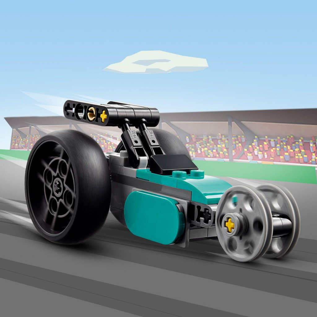 Конструктор LEGO Creator Вінтажний мотоцикл 128 деталей (31135) - зображення 5