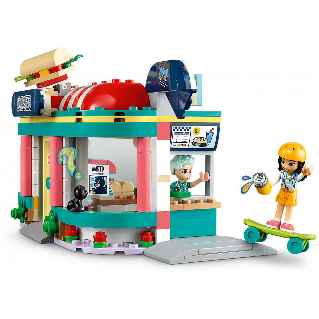 Конструктор LEGO Friends Хартлейк Сіті: ресторанчик в центрі міста 346 деталей (41728) - зображення 4