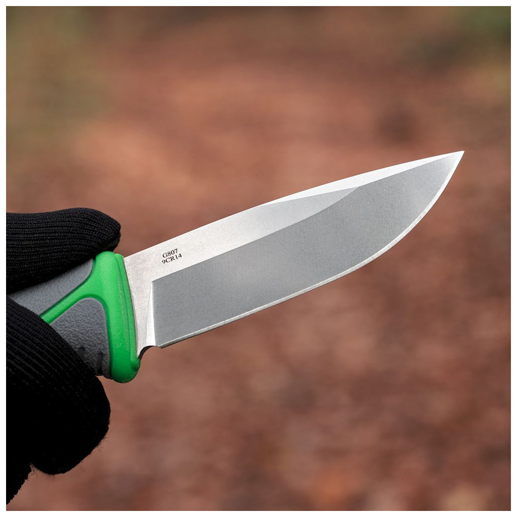 Ніж Ganzo G807-GY Сірий з ножнами (G807GY) - зображення 10