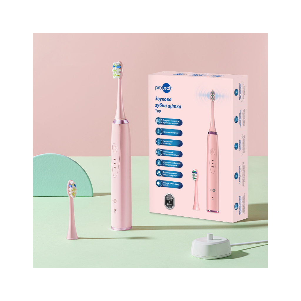 Електрична зубна щітка Prooral T09.2 - зображення 4