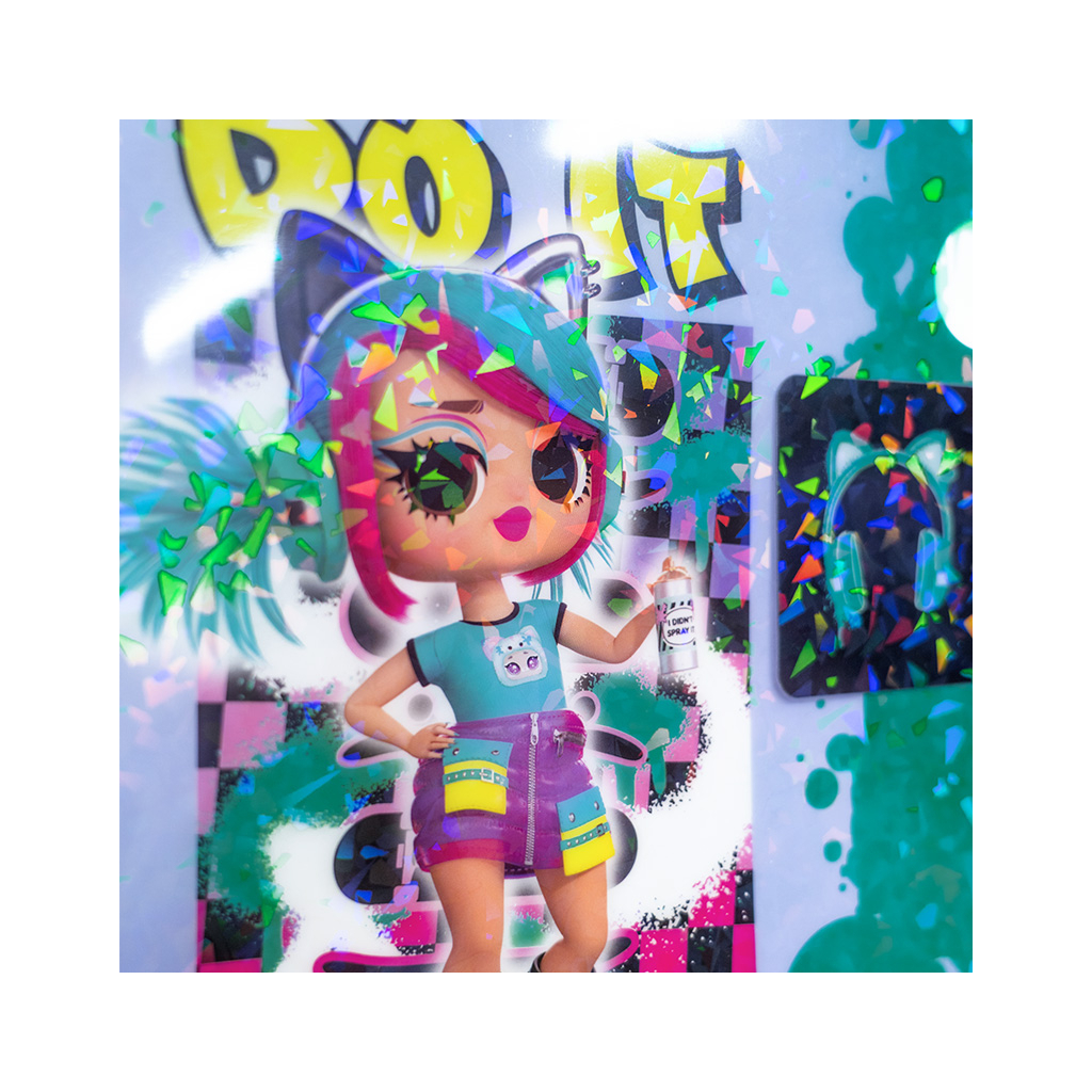 Папка - куточок Kite із клапаном A4 LOL (LO25-248) - изображение 4