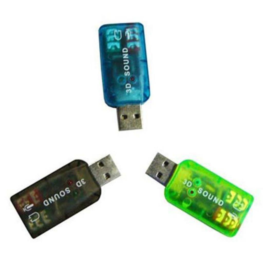Звукова плата Atcom USB-sound card (5.1) 3D sound (Windows 7 ready) (7807) - изображение 2