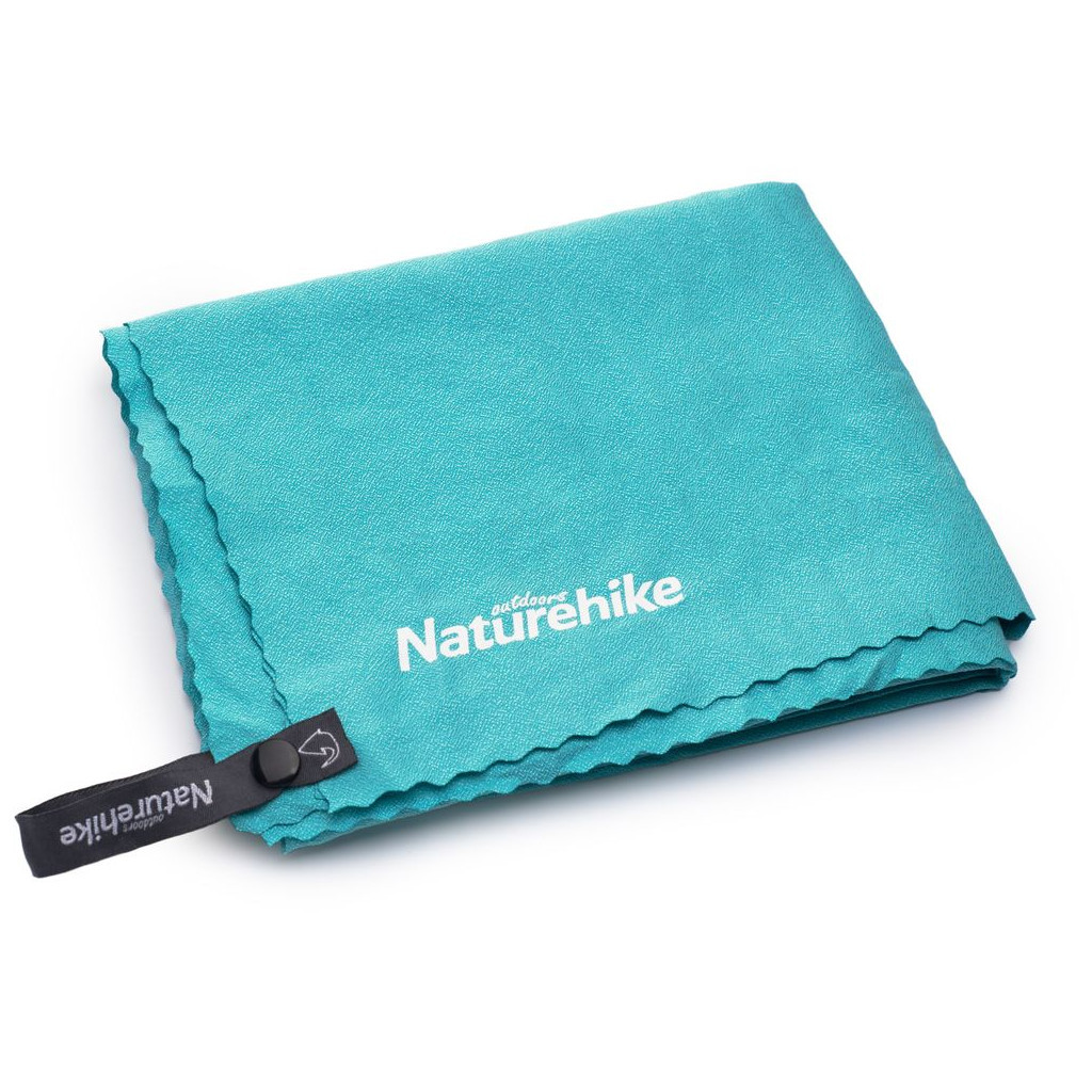Туристичний рушник Naturehike MJ01 Ultralight NH19Y001-J 80 см х 40 см смарагдовий (6927595735824) - зображення 1