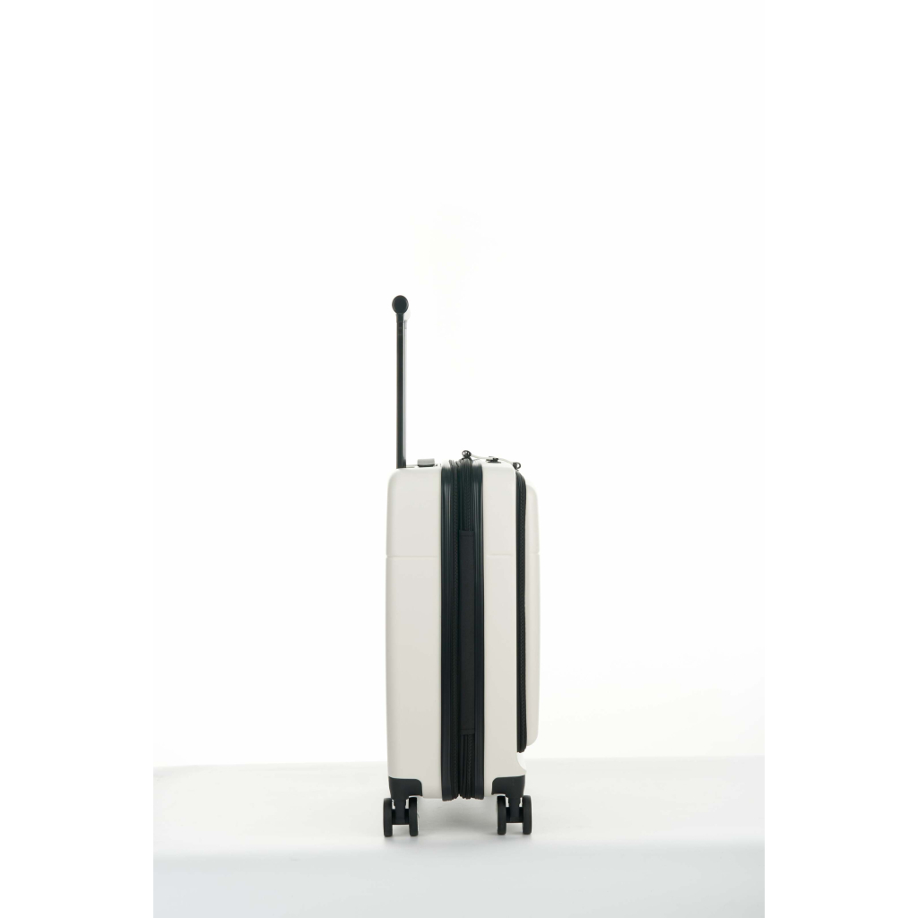 Валіза Bagland маленька 40 л біла (1140721769) - зображення 5