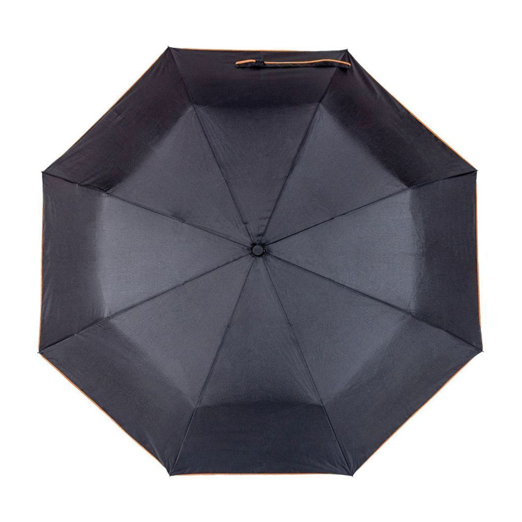 Парасоля Bergamo Sky Напівавтомат Чорно-помаранчева (7040010) - зображення 2