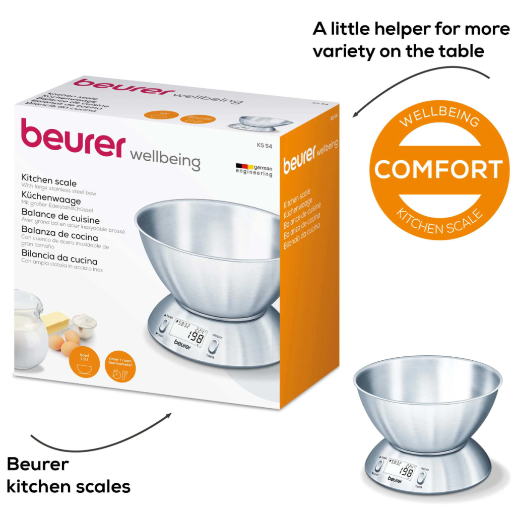 Ваги кухонні Beurer KS 54 - изображение 6