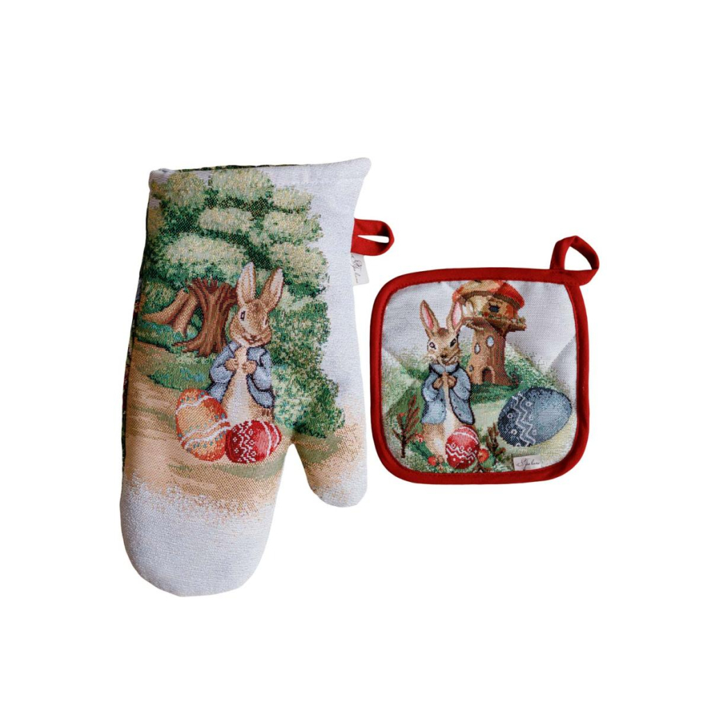 Кухонна прихватка Прованс Рукавичка Галявина 32х16 (034329) - зображення 3