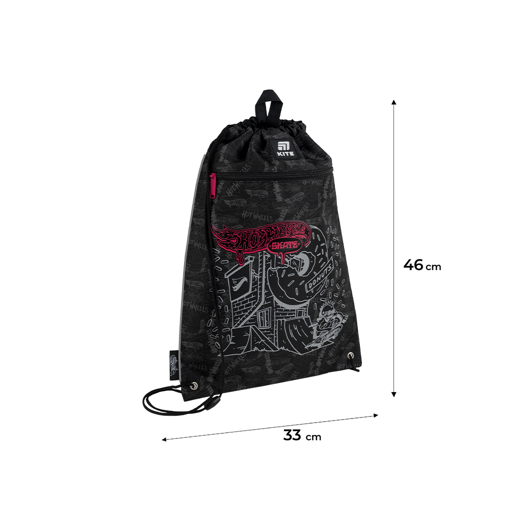 Сумка для взуття Kite 601M HW-2 Hot Wheels Skate (HW25-601M-2) - зображення 2