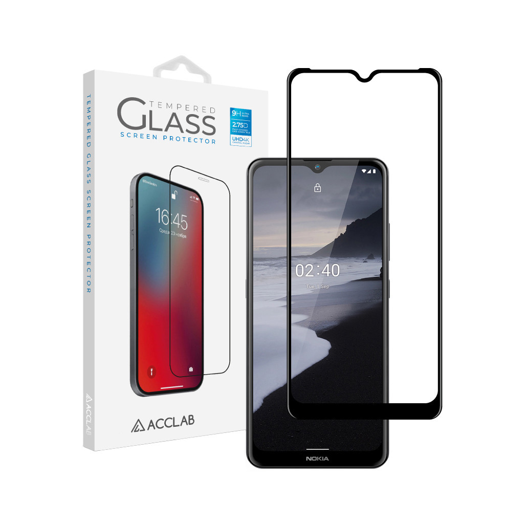 Скло захисне ACCLAB Full Glue Nokia 2.4 (1283126510793) - зображення 1
