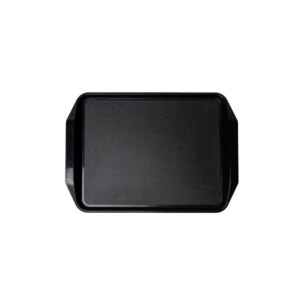 Таця FoREST з ручками 43 х 31 см Чорна (591805) - изображение 1