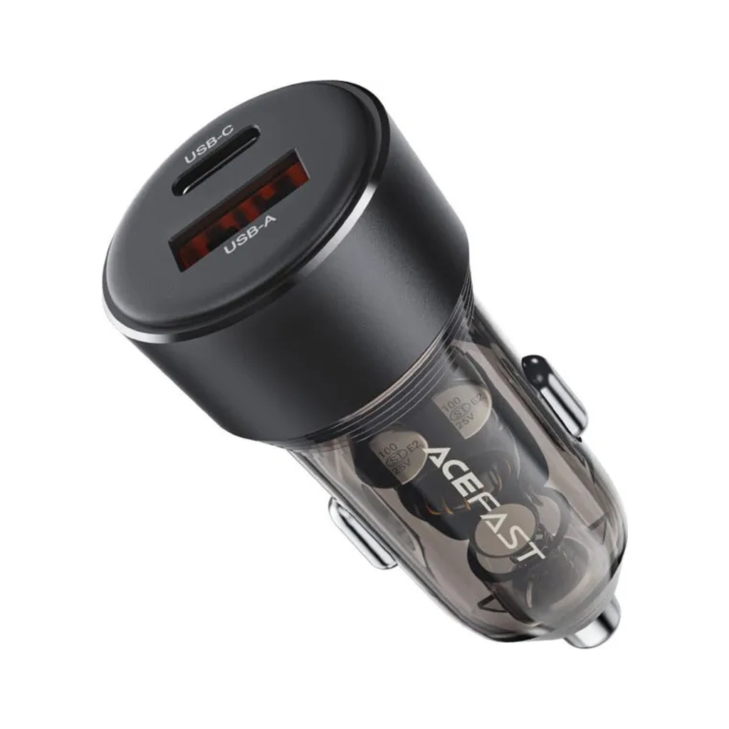 Зарядний пристрій Acefast 2xUSB 60W (USB-C + USB-A) B12 (6974316282914) - зображення 2