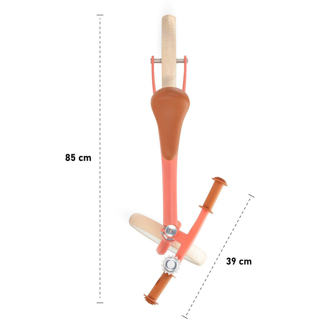 Біговел Kinderkraft Fly Plus Coral (KKRFLPLCRL0000) (5902533915040) - зображення 11