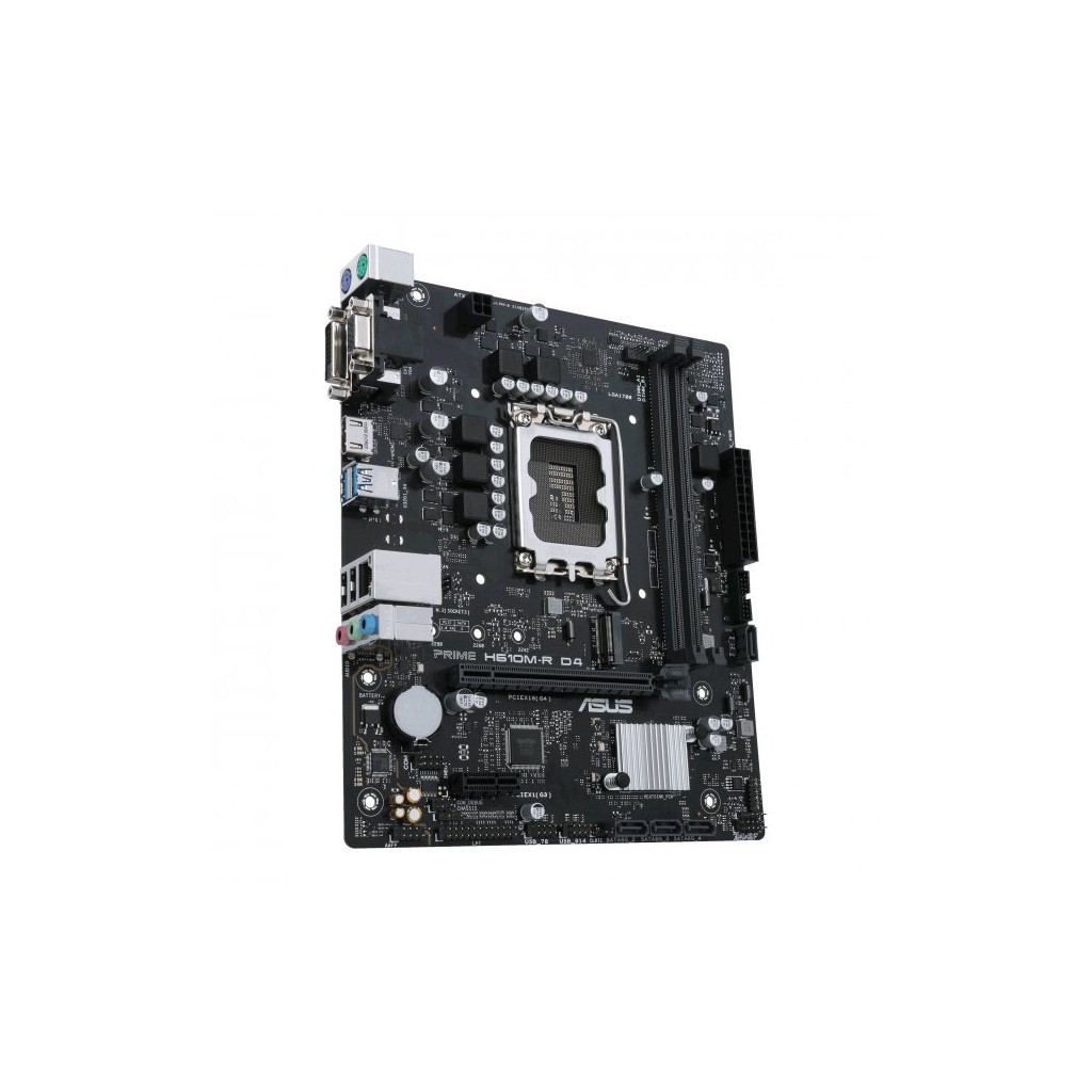 Материнська плата ASUS PRIME H610M-R D4-SI - зображення 4
