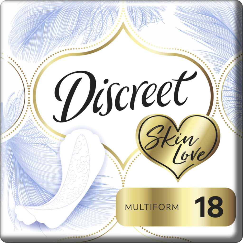 Щоденні прокладки Discreet Skin Love 18 шт. (8006540567432) - зображення 1