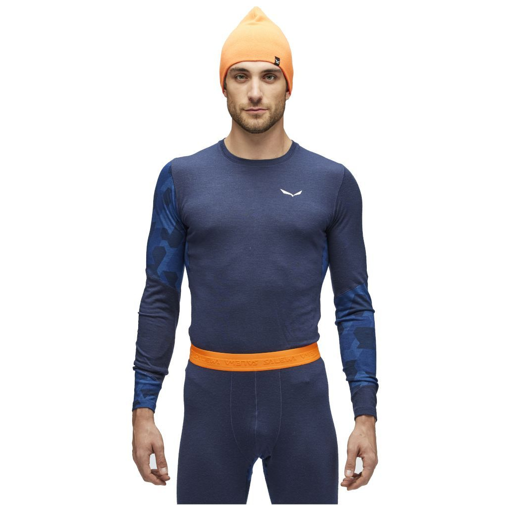 Термокофта Salewa Cristallo L/S Mns 28205 3960 - 46/S - синій (013.002.9317) - зображення 3