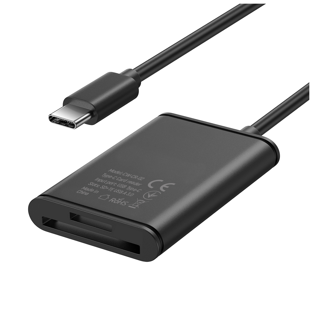 Зчитувач флеш-карт ColorWay USB-C to USB 3.0/SD/MicroSD (CW-CR-02) - изображение 3