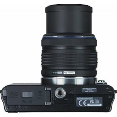 Цифровий фотоапарат Olympus E-PM1 14-150 mm kit black (V20601EBE000) - зображення 4