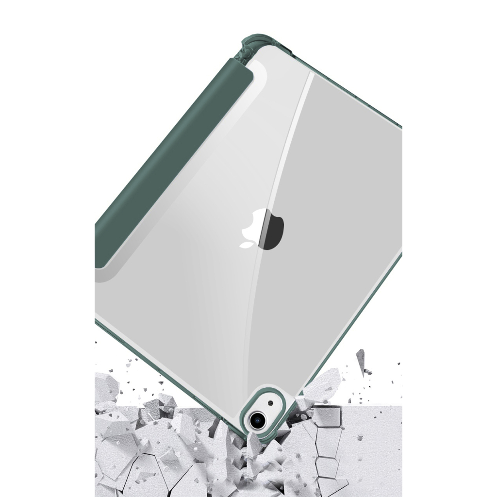 Чохол до планшета BeCover Soft Edge Pencil mount Apple iPad Air 4 10.9 2020/2021 Dark Green (706818) - зображення 2