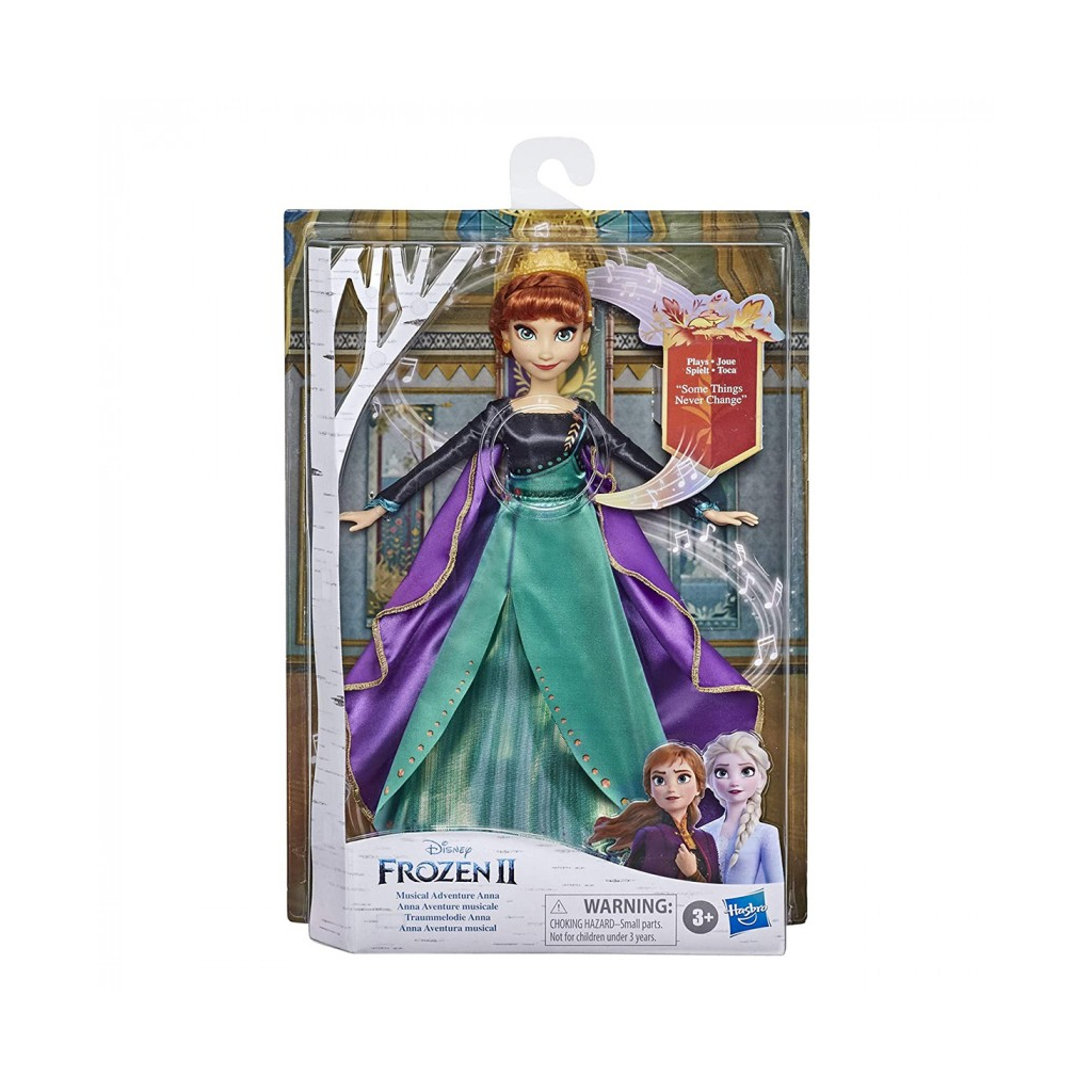 Лялька Hasbro Disney Frozen 2 Музична подорож Анни 35 см (6283951) - зображення 2