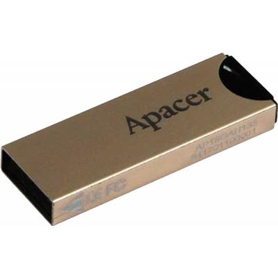 USB флеш накопичувач Apacer 4GB AH133 Champagne Gold USB 2.0 (AP4GAH133C-1) - зображення 2