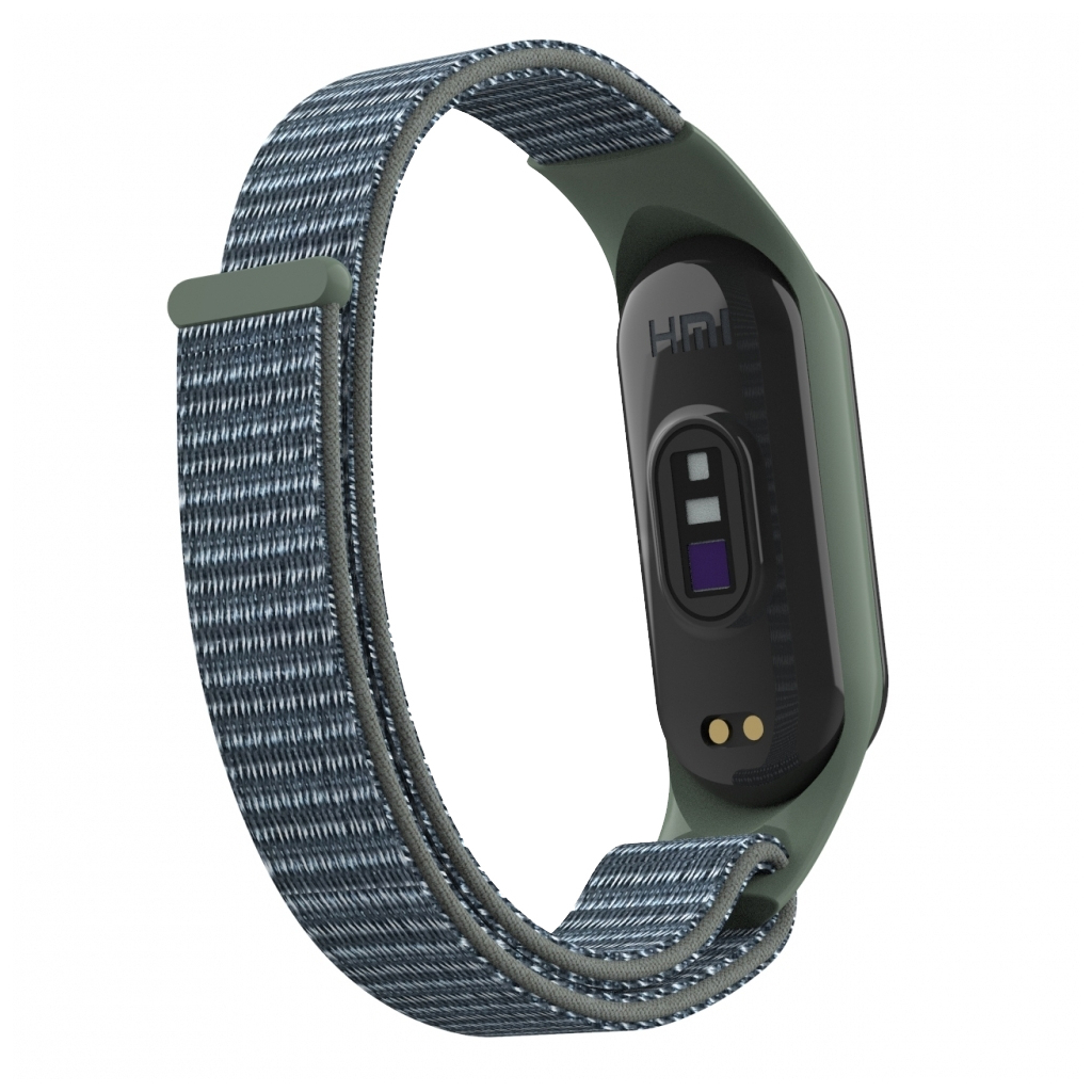 Ремінець до фітнес браслета Armorstandart нейлоновий для Xiaomi Mi Band 7/6/5/4 Military Green (ARM67845) - зображення 2