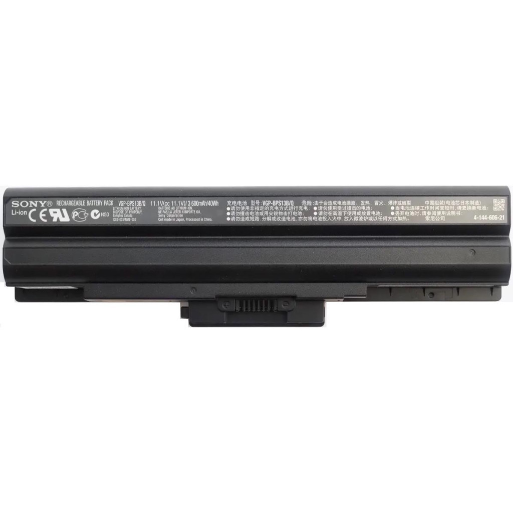 Акумулятор до ноутбука Sony VGP-BPS13, 3600mAh (40Wh), 6cell, 11.1V, Li-ion (A47773) - зображення 1