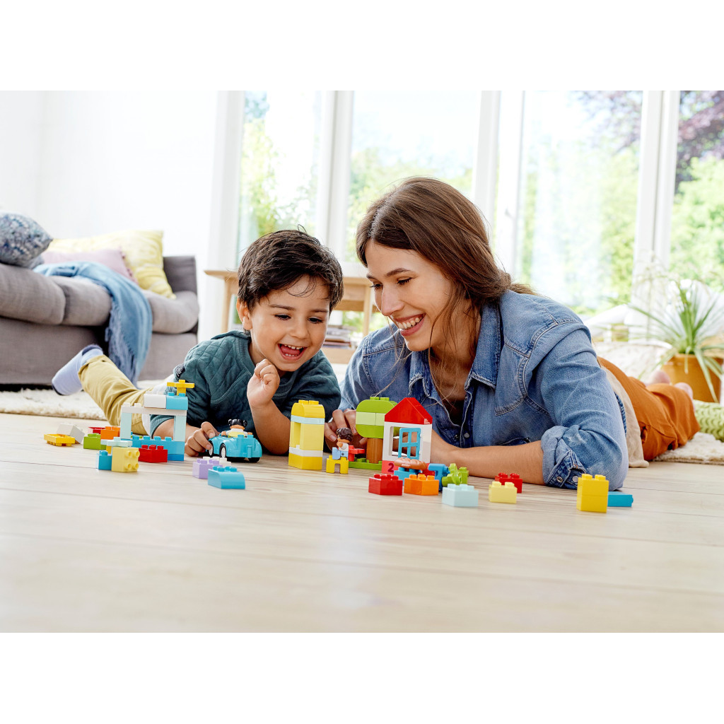 Конструктор LEGO DUPLO Classic Коробка з кубиками 65 деталей (10913) - зображення 6