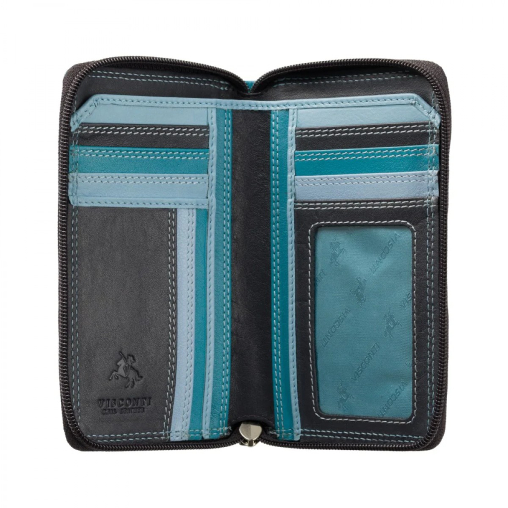 Гаманець Visconti RB98 Aruba Blue Multi (RB98 BLUE M) - зображення 3