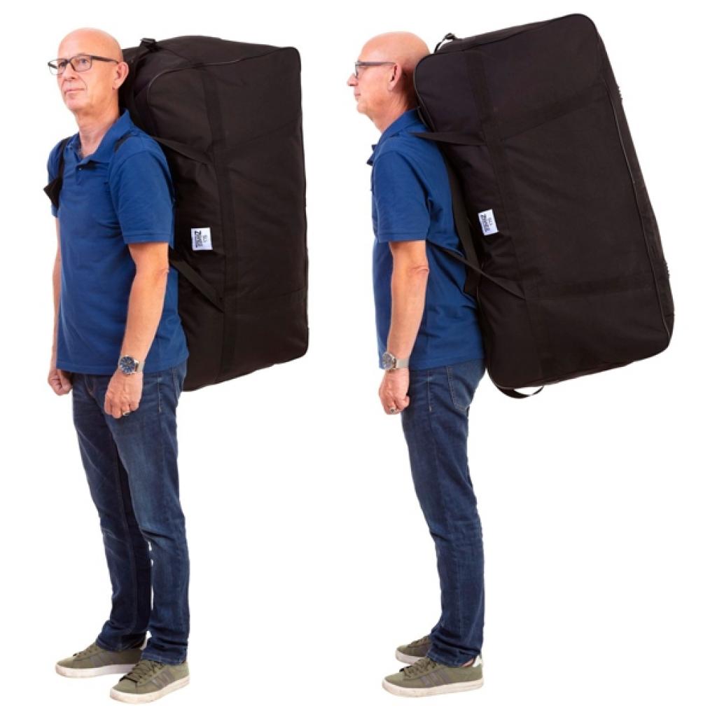 Дорожня сумка TravelZ Bag 175 Black (927294) - зображення 6