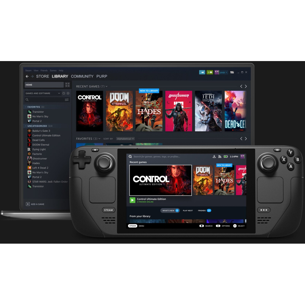 Ігрова консоль Steam-Valve Deck 512GB OLED V004497-00 (1020/1030_512) - изображение 8