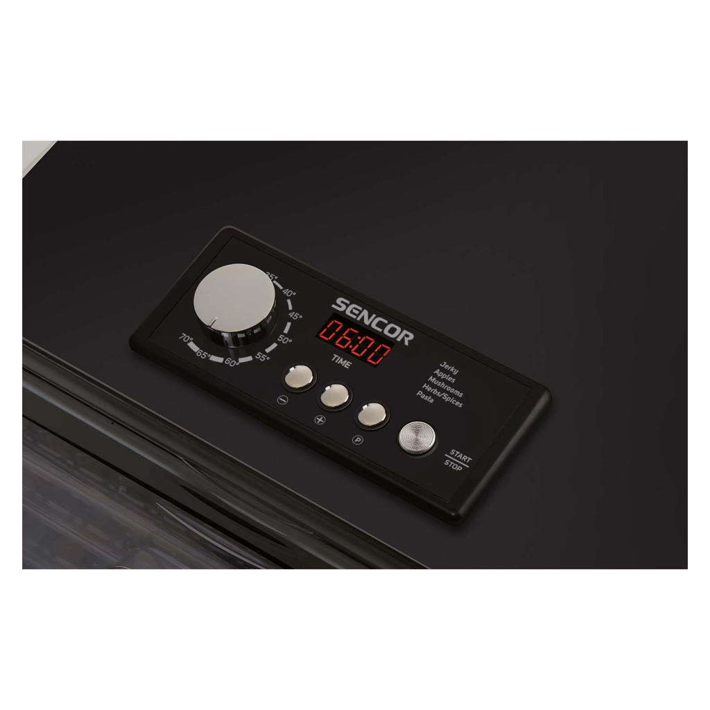 Сушка для овочів та фруктів Sencor SFD 6600BK - изображение 8