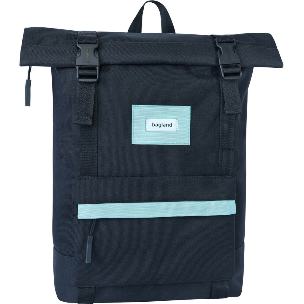 Рюкзак для ноутбука Bagland 15" Holder 25L, roll top, 0051666, black (1065918892) - зображення 1