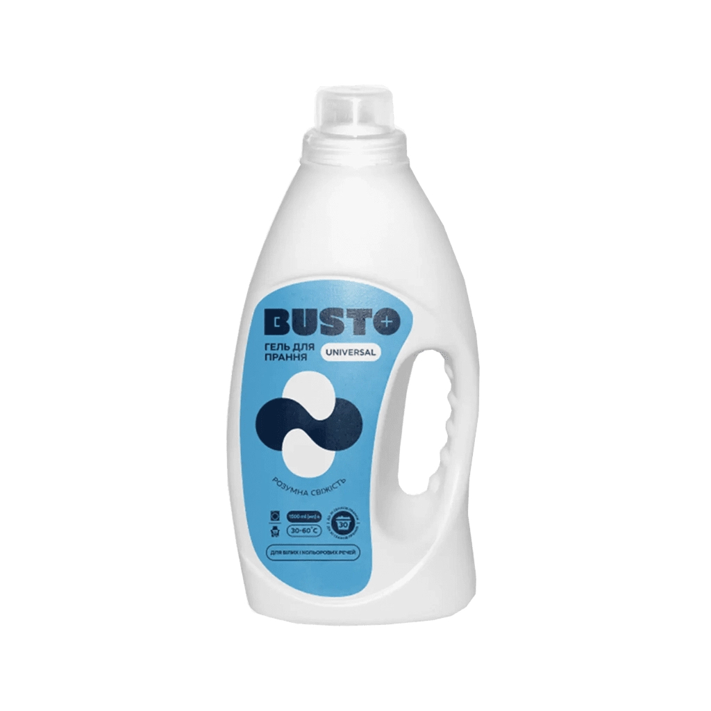 Гель для прання Busto Universal Розумна свіжість 1.5 л (4820178065429) - зображення 1