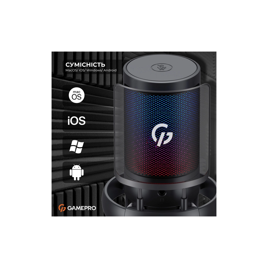 Мікрофон GamePro UGM105B Black (UGM105B) - picture 6