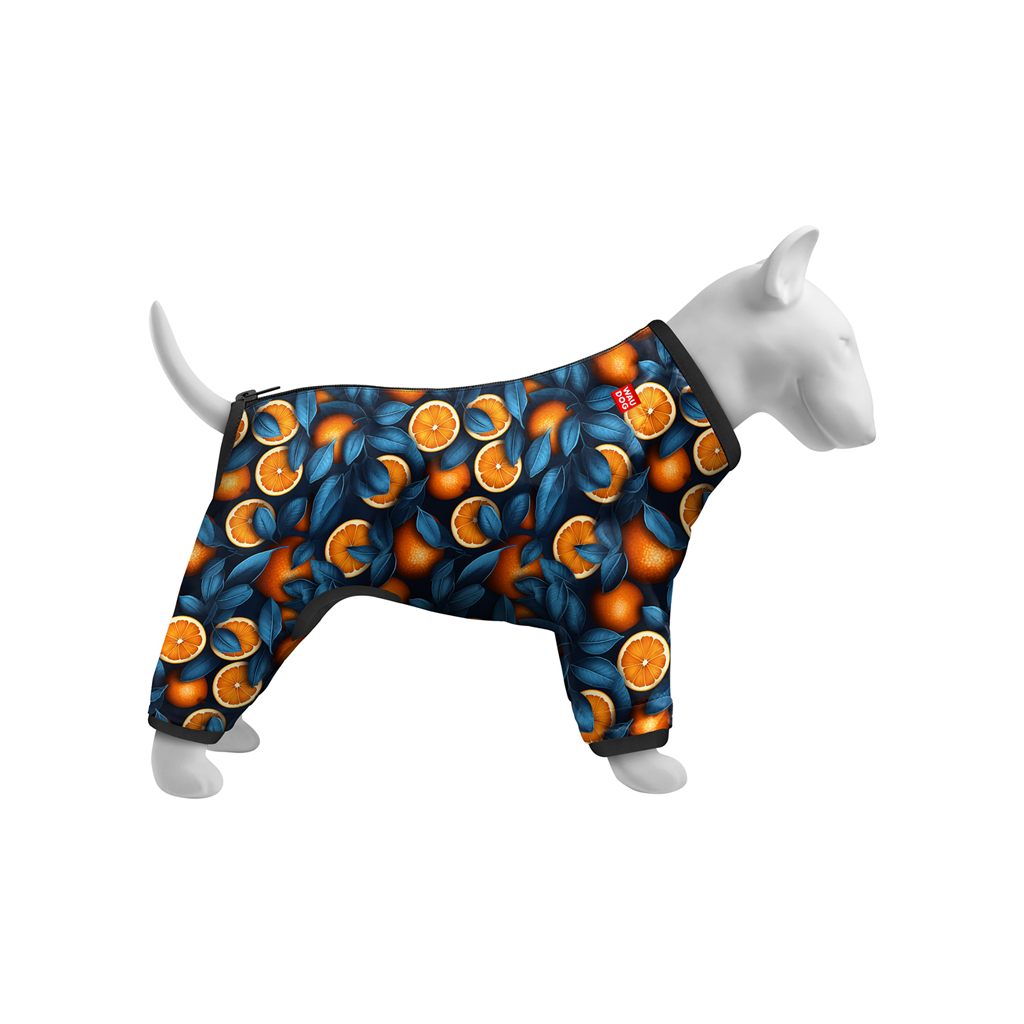 Вітровка для тварин WAUDOG Clothes Апельсини L 50 (395-4054) - зображення 3