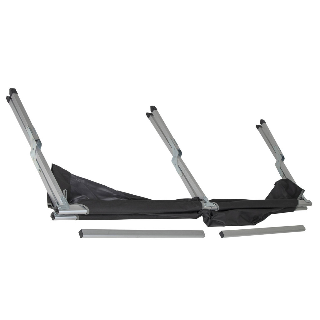 Розкладачка Bo-Camp Single XL Чорна (1304488) - зображення 5