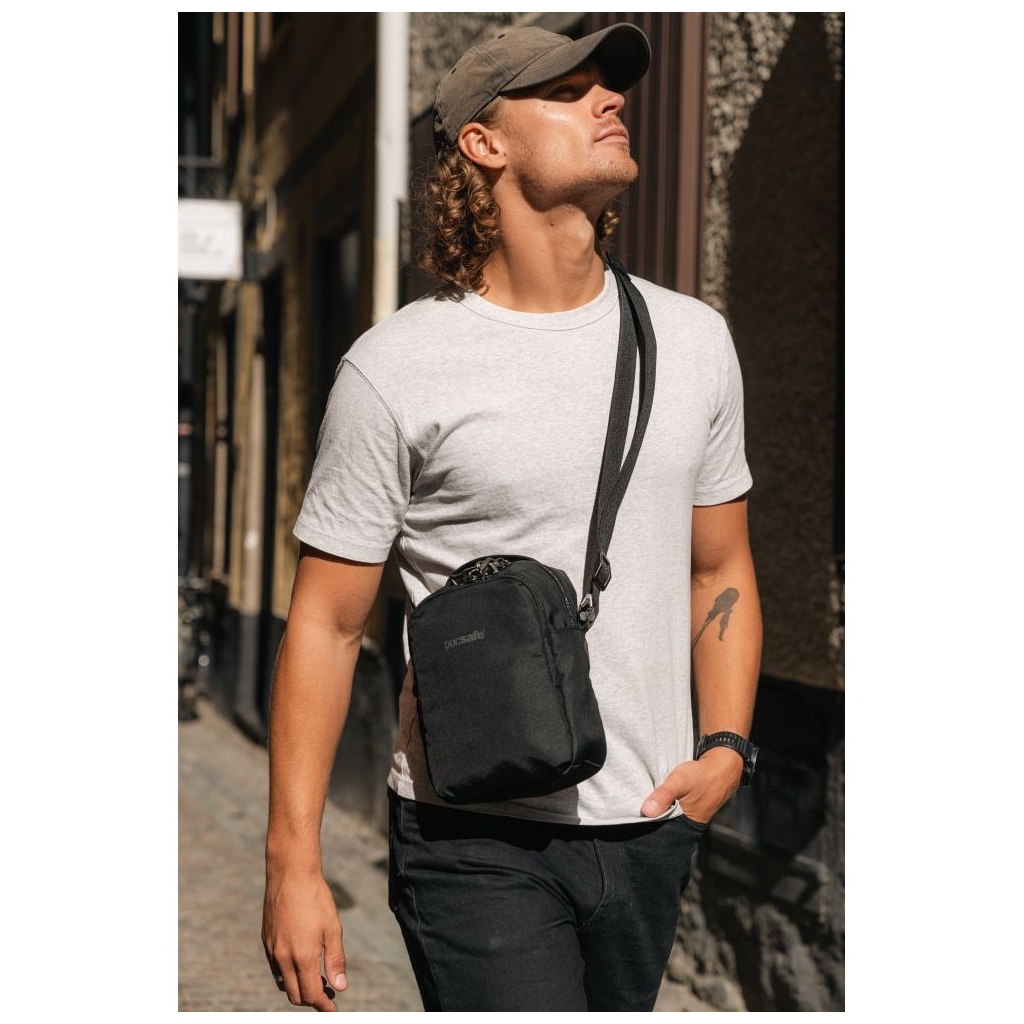 Сумка Pacsafe V Companion Crossbody Чорна (61105130) - зображення 10