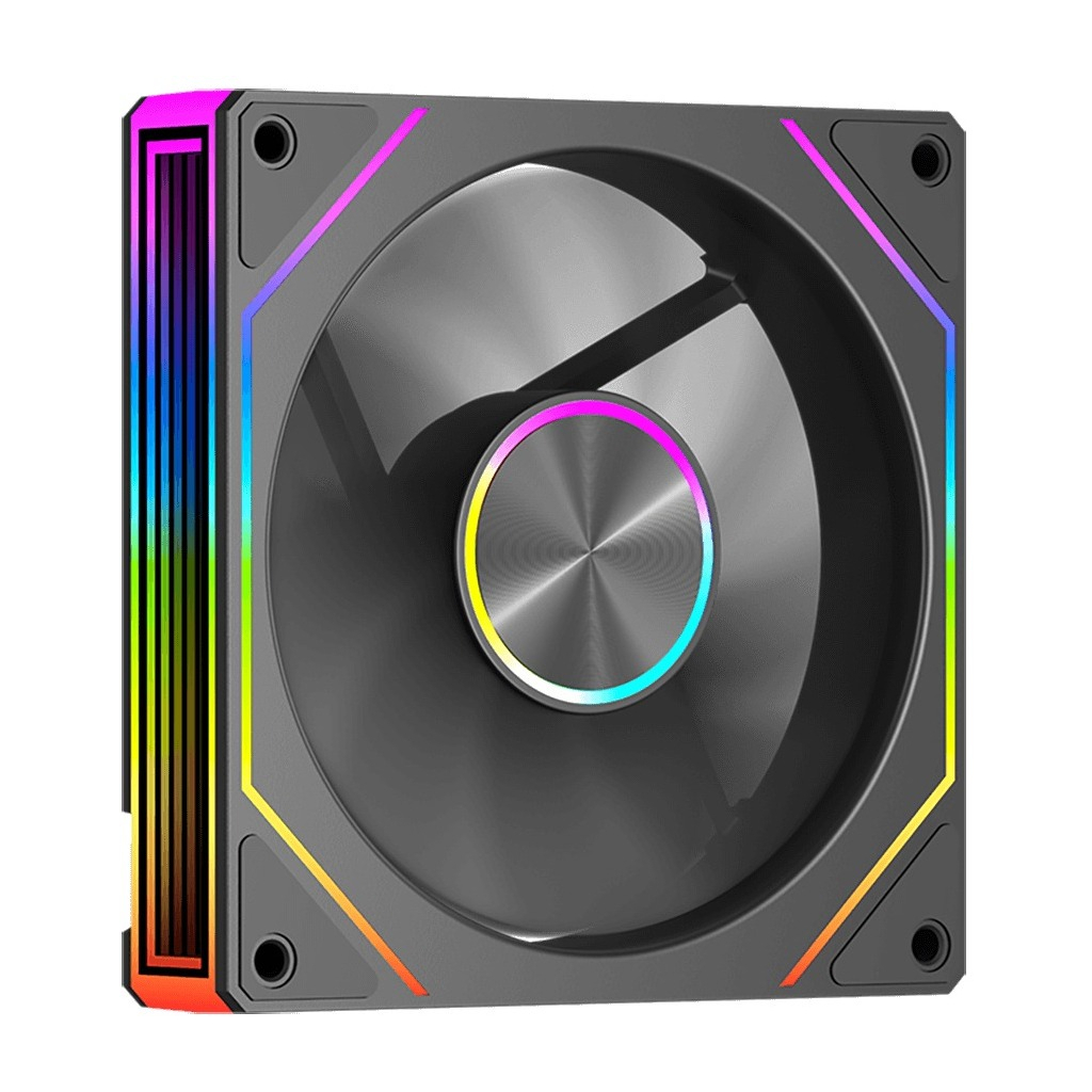 Кулер до корпусу PcCooler Вентилятор реверсний PCCOOLER FG120R ARGB BK чорний для корпусу 1 (FG120R ARGB BK) - зображення 5