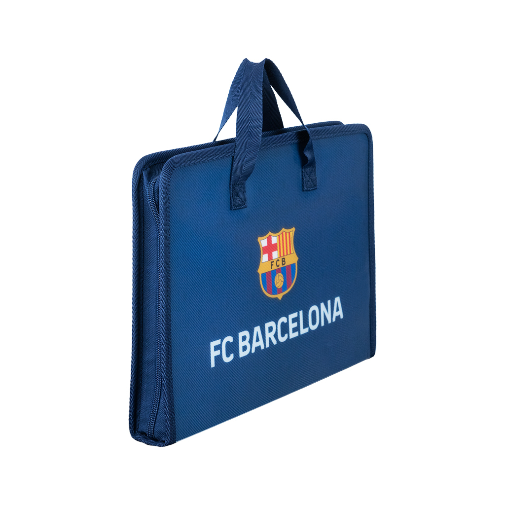 Папка - портфель Kite на блискавці A4 FC Barcelona, 1 відділення (BC25-202) - изображение 3