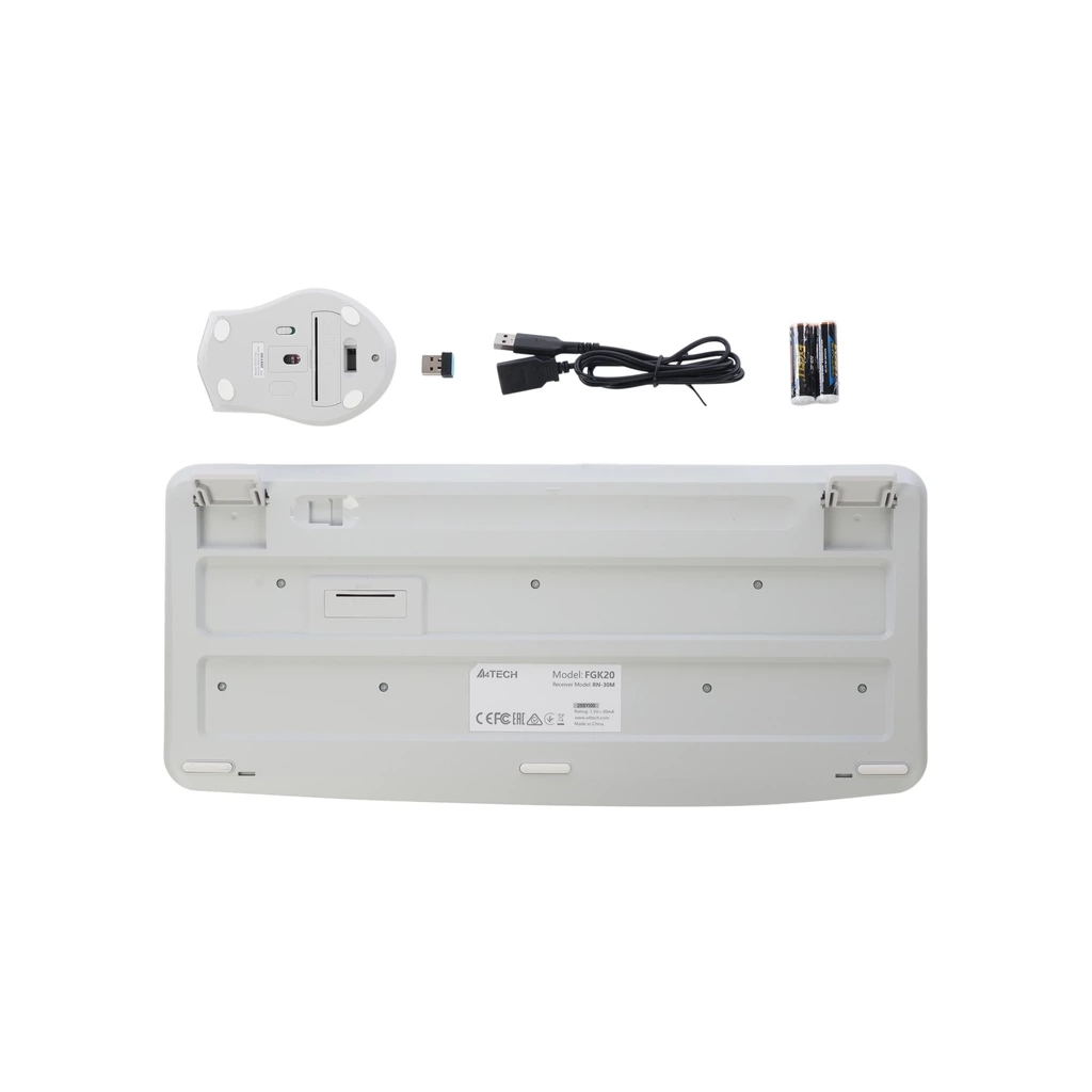 Комплект A4Tech FG2500S Plus Wireless UA White (4711421003254) - picture 7