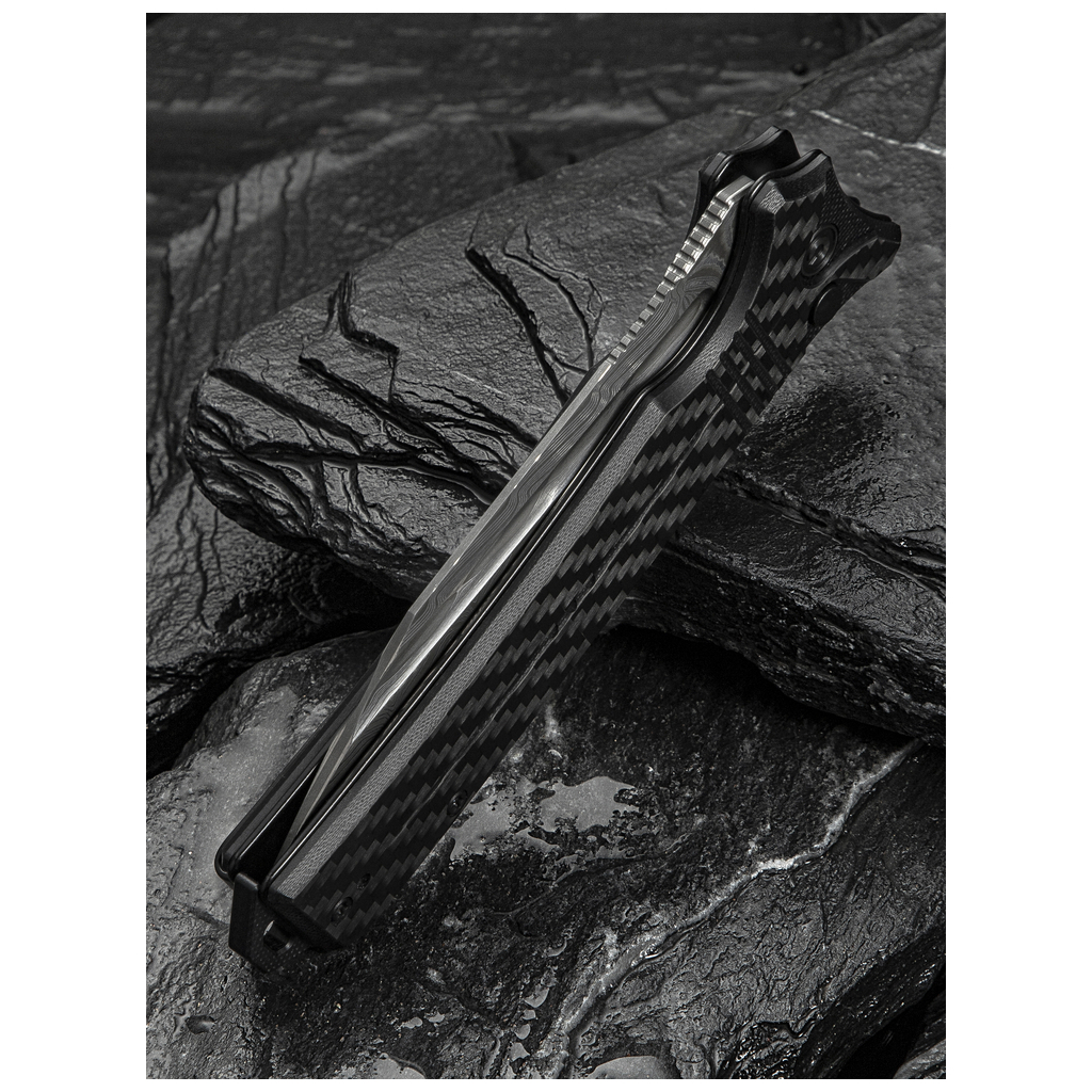 Ніж Civivi Neurohaptic, G10/Carbon, Damascus (C23080-DS1) - зображення 12