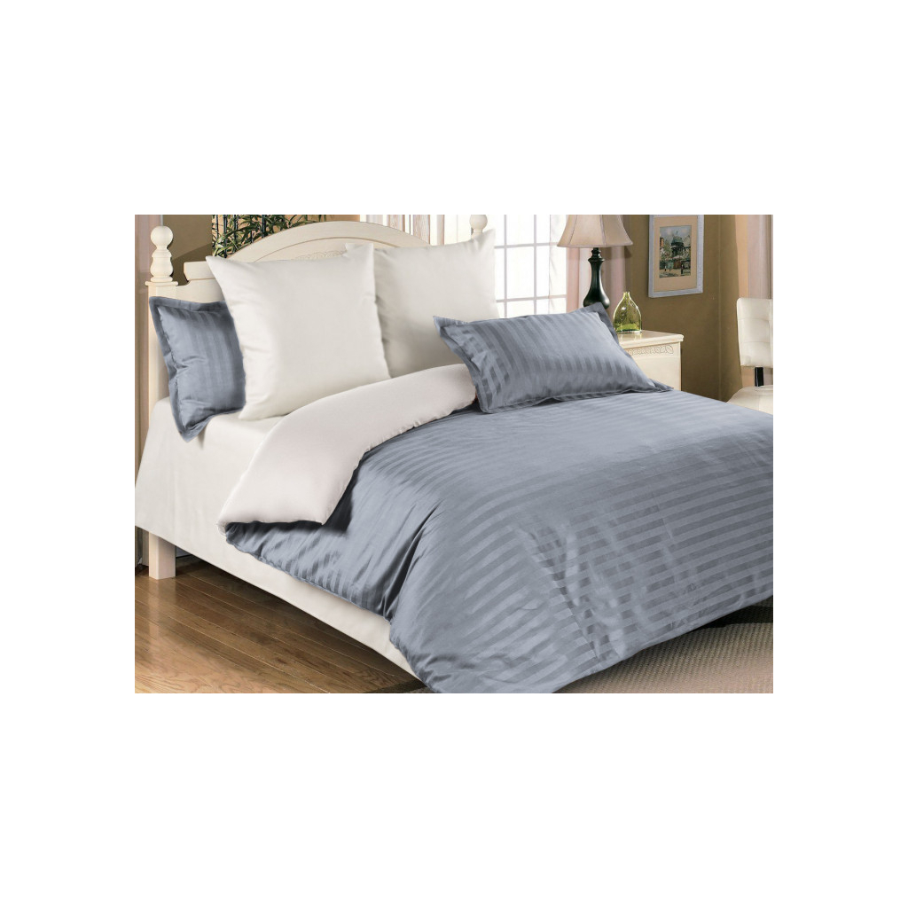 Постільна білизна MirSon Сатин Gaell Duet 220х240 - King Size (2200001435490) - зображення 1