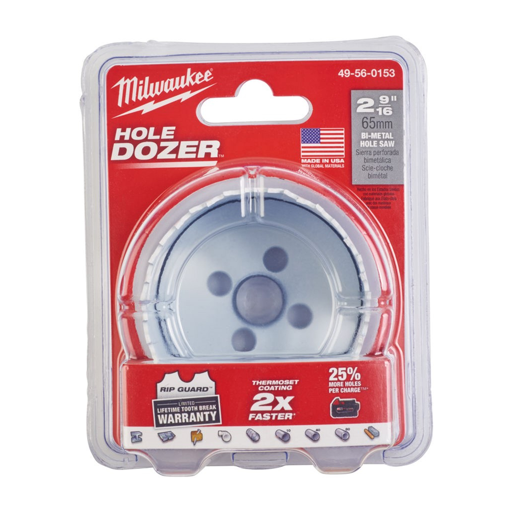 Коронка Milwaukee Bi-Metal 65мм (49560153) - зображення 2