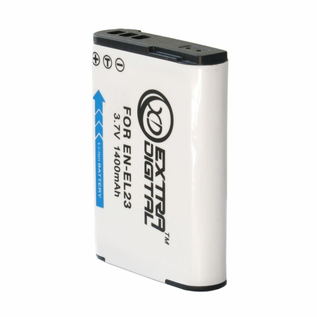 Акумулятор до фото/відео Extradigital Nikon EN-EL23 (BDN2529) - зображення 3